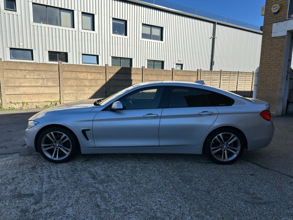 BMW 4 Series Gran Coupe 2L Sport Silver #6