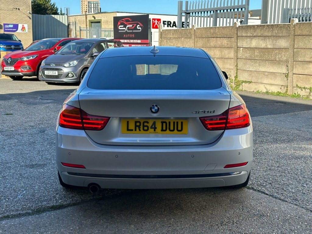 BMW 4 Series Gran Coupe 2L Sport Silver #4