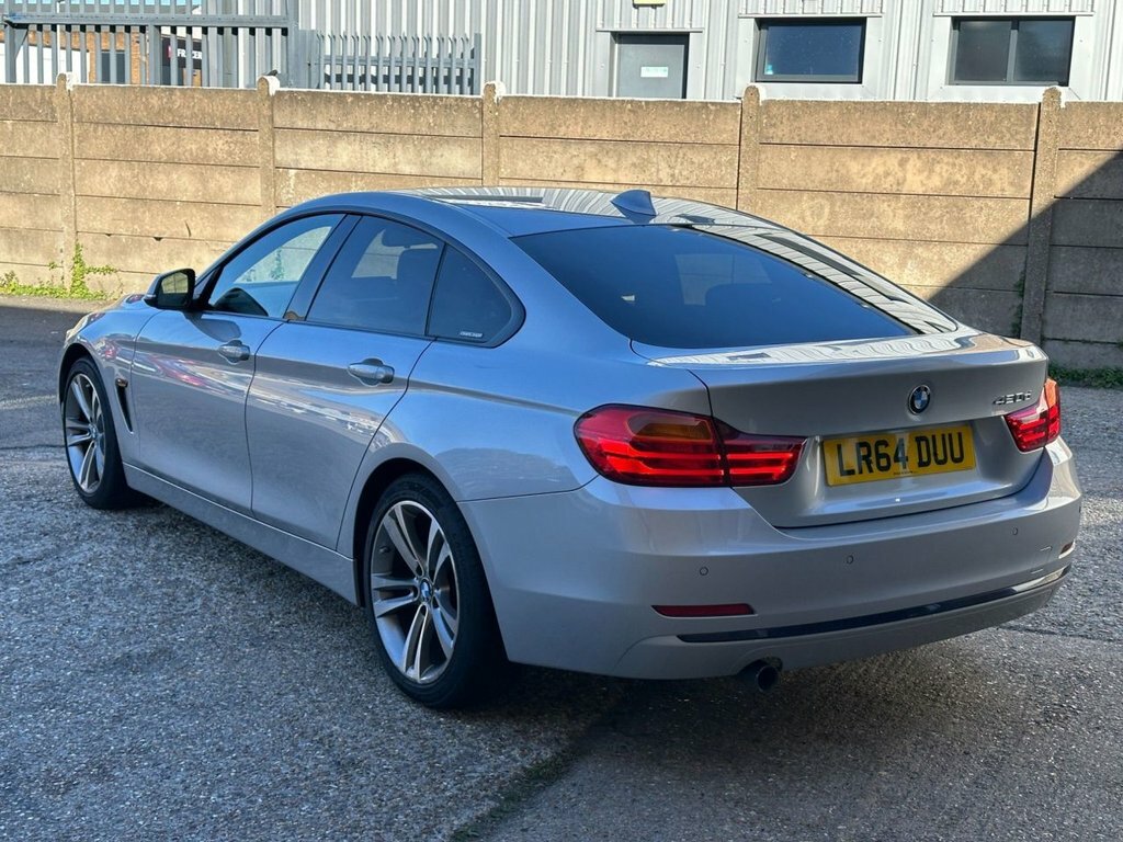 BMW 4 Series Gran Coupe 2L Sport Silver #5