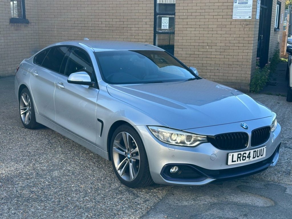 BMW 4 Series Gran Coupe 2L Sport Silver