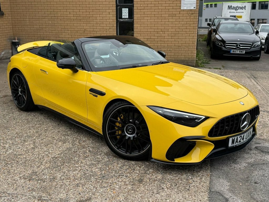 Mercedes-Benz SL Class 4L Amg Performance Yellow #2