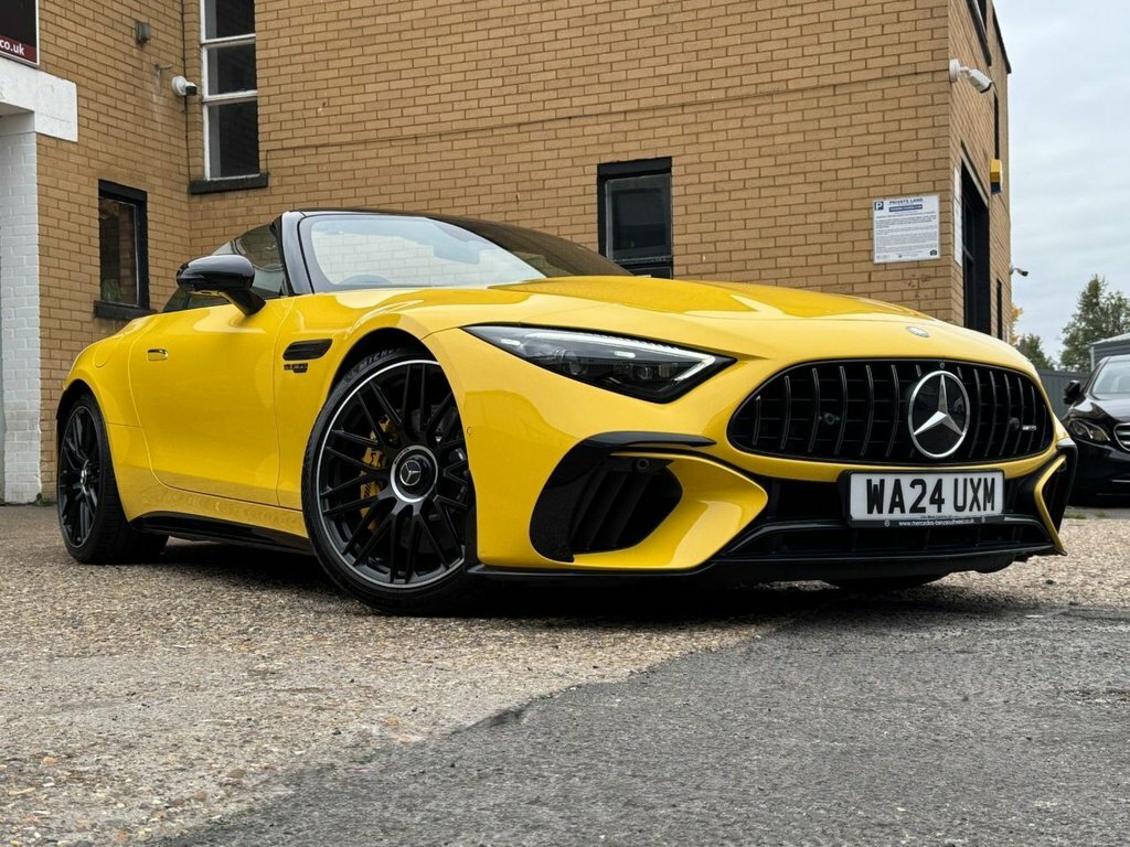 Mercedes-Benz SL Class 4L Amg Performance Yellow