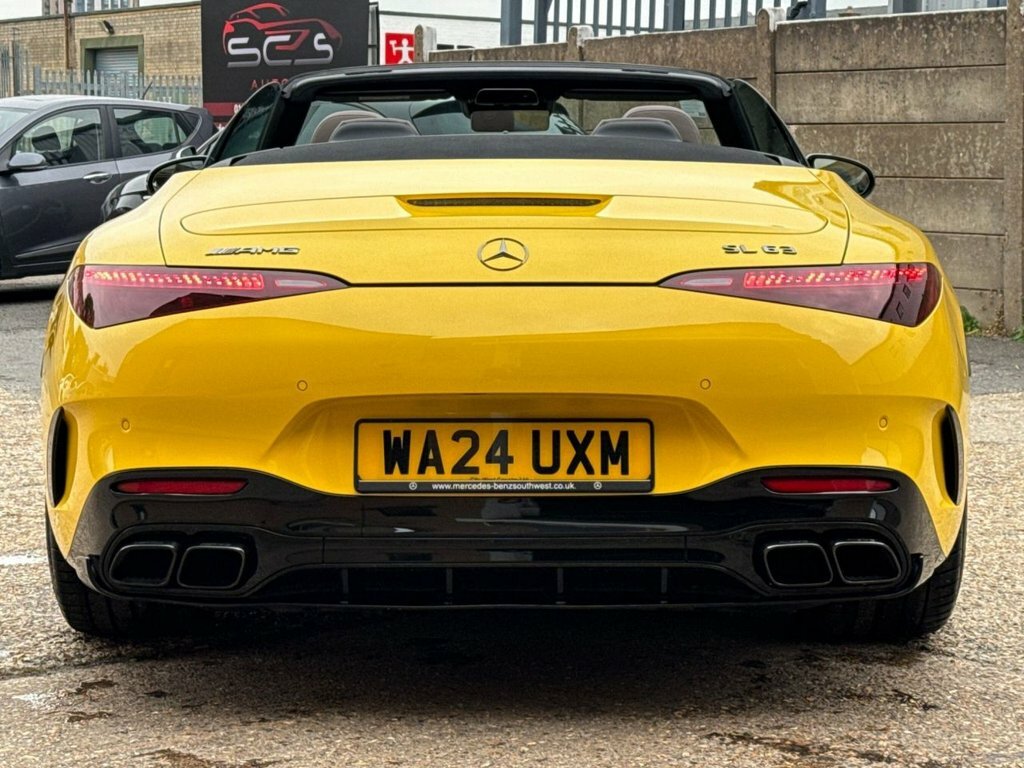 Mercedes-Benz SL Class 4L Amg Performance Yellow #6