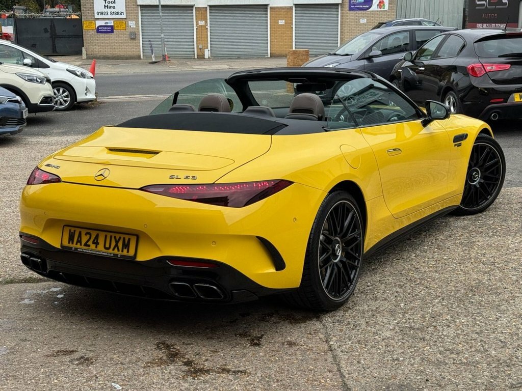 Mercedes-Benz SL Class 4L Amg Performance Yellow #5