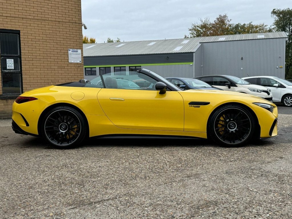 Mercedes-Benz SL Class 4L Amg Performance Yellow #4