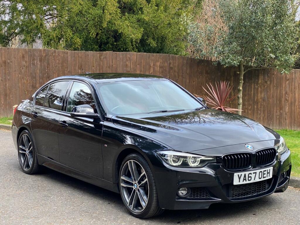 BMW 3 Series 3.0 335D Xdrive M Sport Shadow Edition 2017 YA67OEH Black #3