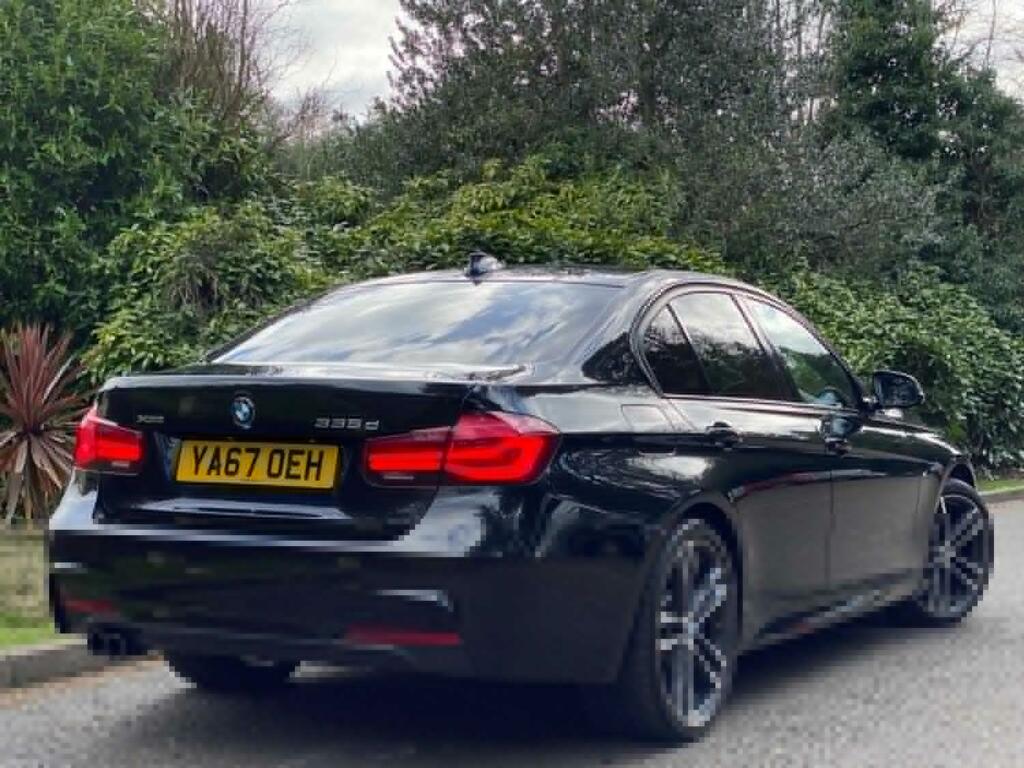 BMW 3 Series 3.0 335D Xdrive M Sport Shadow Edition 2017 YA67OEH Black #5