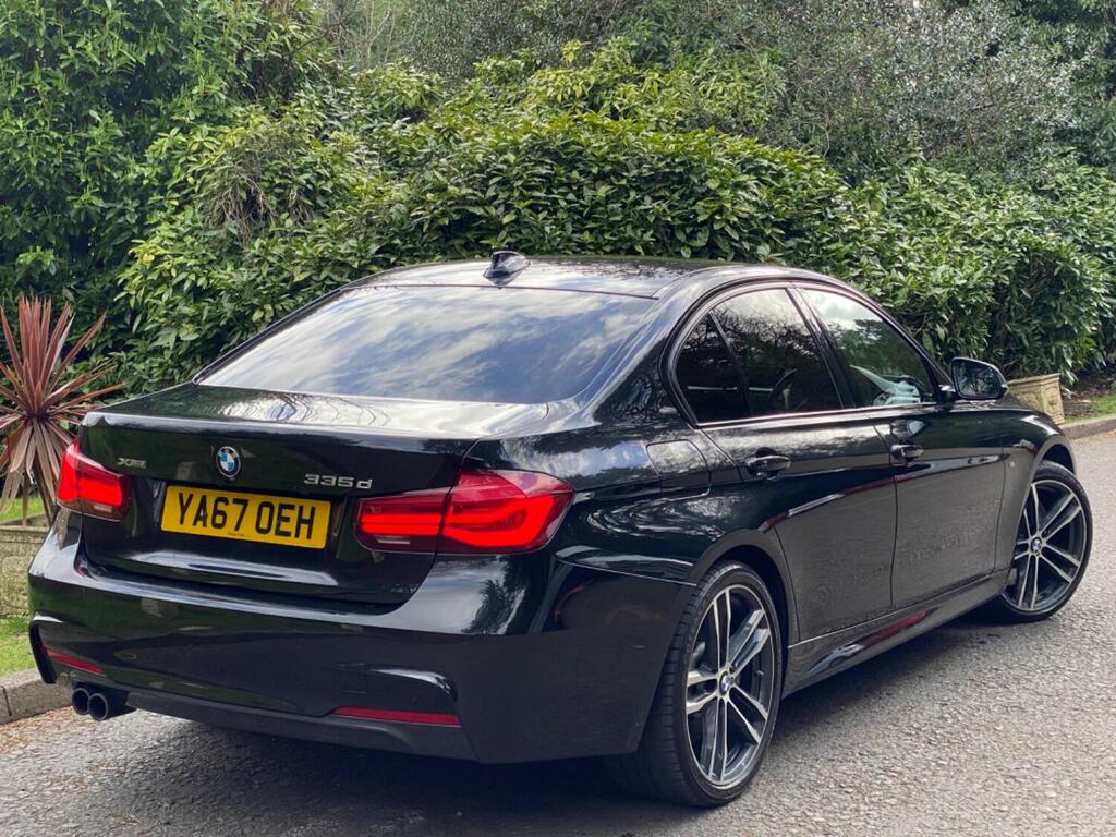 BMW 3 Series 3.0 335D Xdrive M Sport Shadow Edition 2017 YA67OEH Black #2