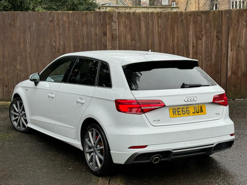 Audi A3 1.6 Tdi S Line 2016 White #4