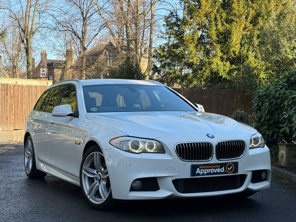 BMW 5 Series 2.0 520D M Sport Touring 2012 White