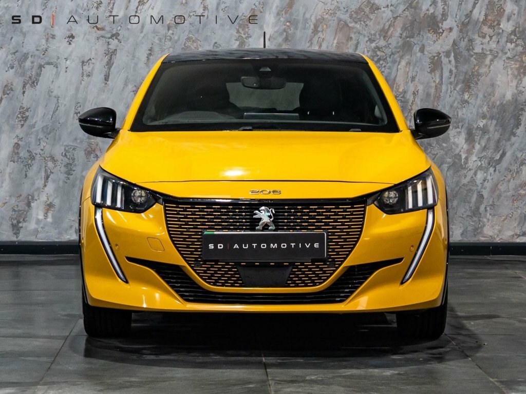 Peugeot e-208 Hatchback LS71YSZ Yellow #2