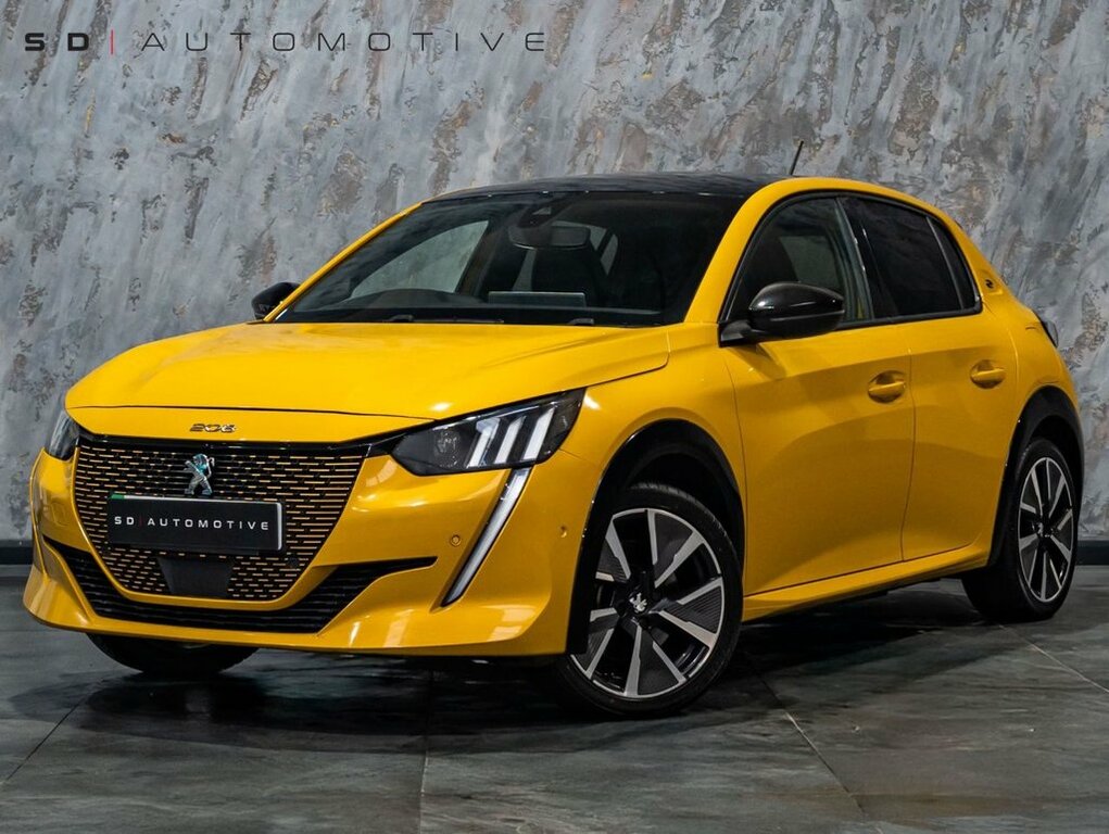 Peugeot e-208 Hatchback LS71YSZ Yellow #3