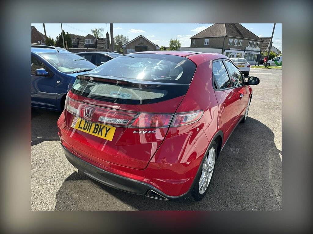 Honda Civic 1.8 I-vtec Ex Gt Red #2