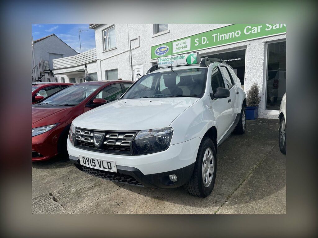 Dacia Duster 1.5 Dci 110 Ambiance OY15VLD White #2