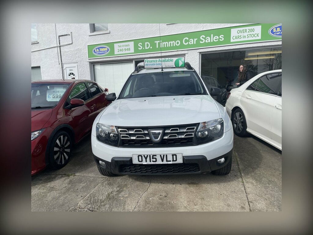 Dacia Duster 1.5 Dci 110 Ambiance OY15VLD White #4