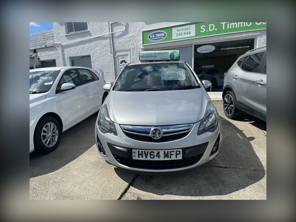 Vauxhall Corsa 1.2 Sxi Ac HV64MFP Silver #3