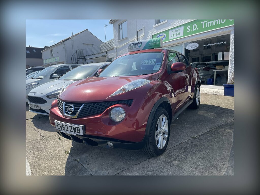 Nissan Juke 1.6 Acenta CV63ZWB Red #6
