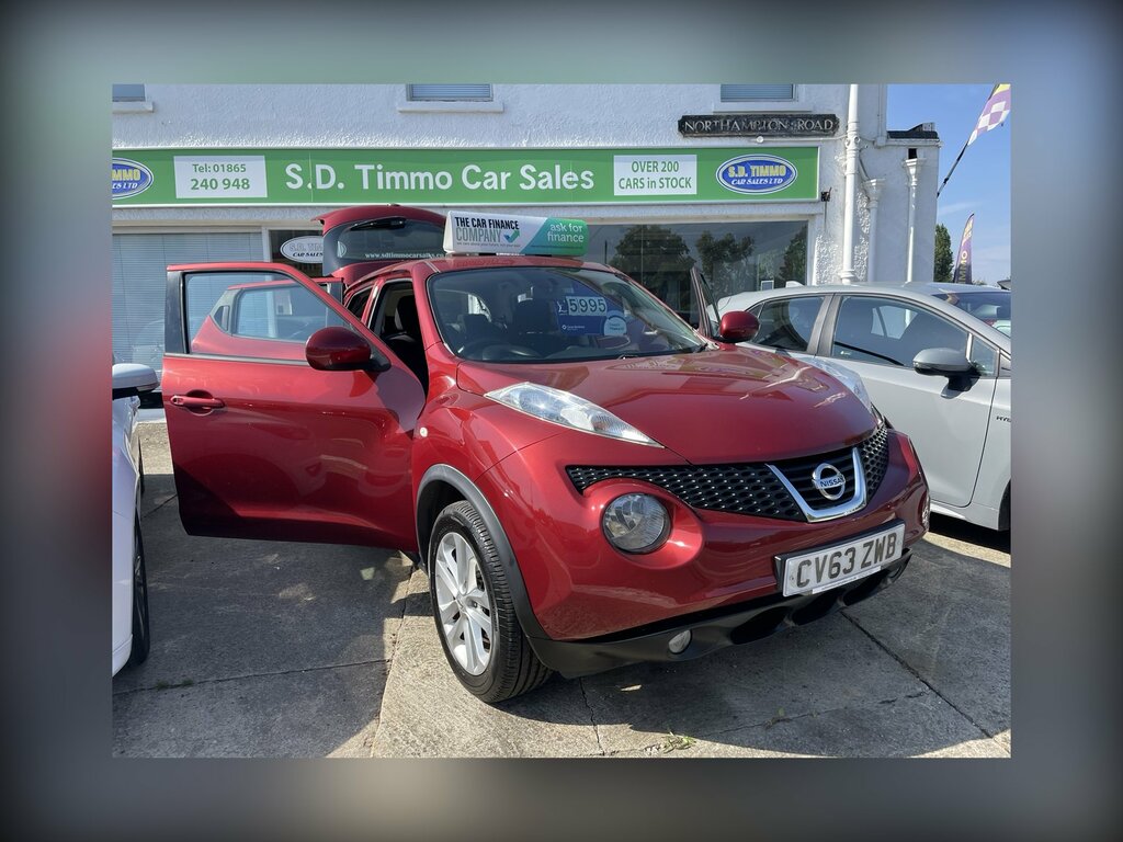 Nissan Juke 1.6 Acenta CV63ZWB Red #2