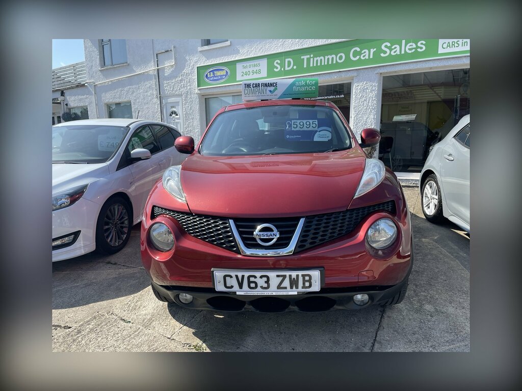 Nissan Juke 1.6 Acenta CV63ZWB Red #3