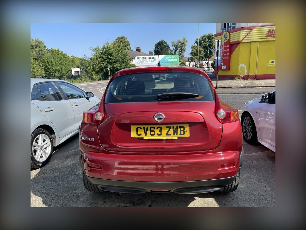 Nissan Juke 1.6 Acenta CV63ZWB Red #5