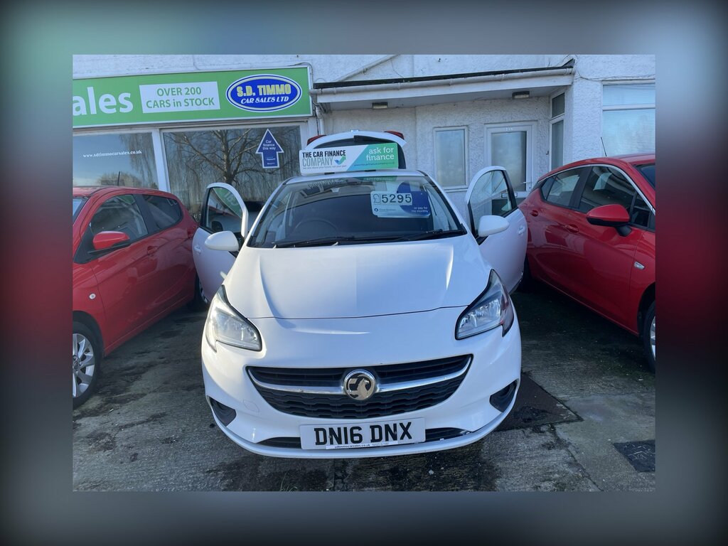 Vauxhall Corsa 1.4 Ecoflex Energy Ac DN16DNX White #6