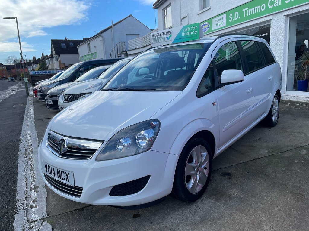 Vauxhall Zafira 1.8I 120 Exclusiv VO14NCX White #4
