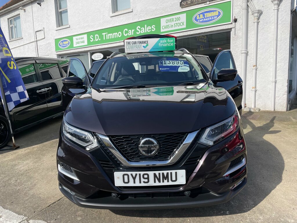Nissan Qashqai 1.3 Dig-t 160 Tekna Dct OY19NMU Black #6