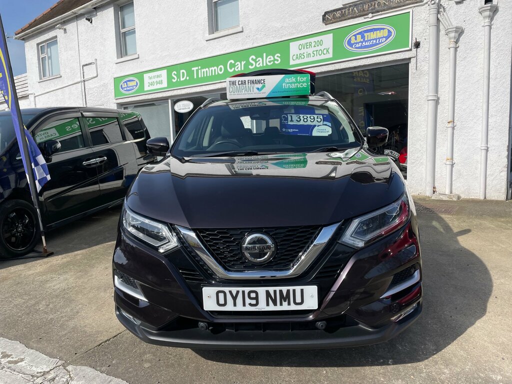 Nissan Qashqai 1.3 Dig-t 160 Tekna Dct OY19NMU Black #2