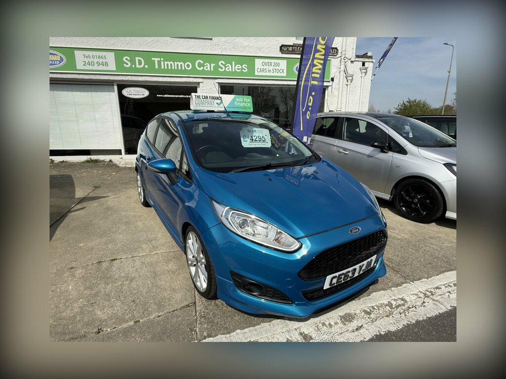Ford Fiesta 1.6 Tdci Zetec S Blue