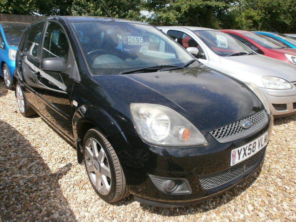 Ford Fiesta 1.4 Tdci Zetec Blue Black
