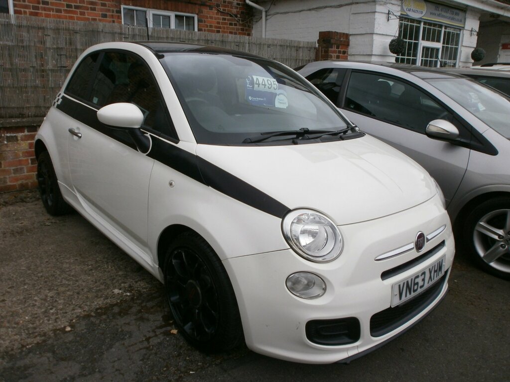 Fiat 500 1.2 S White