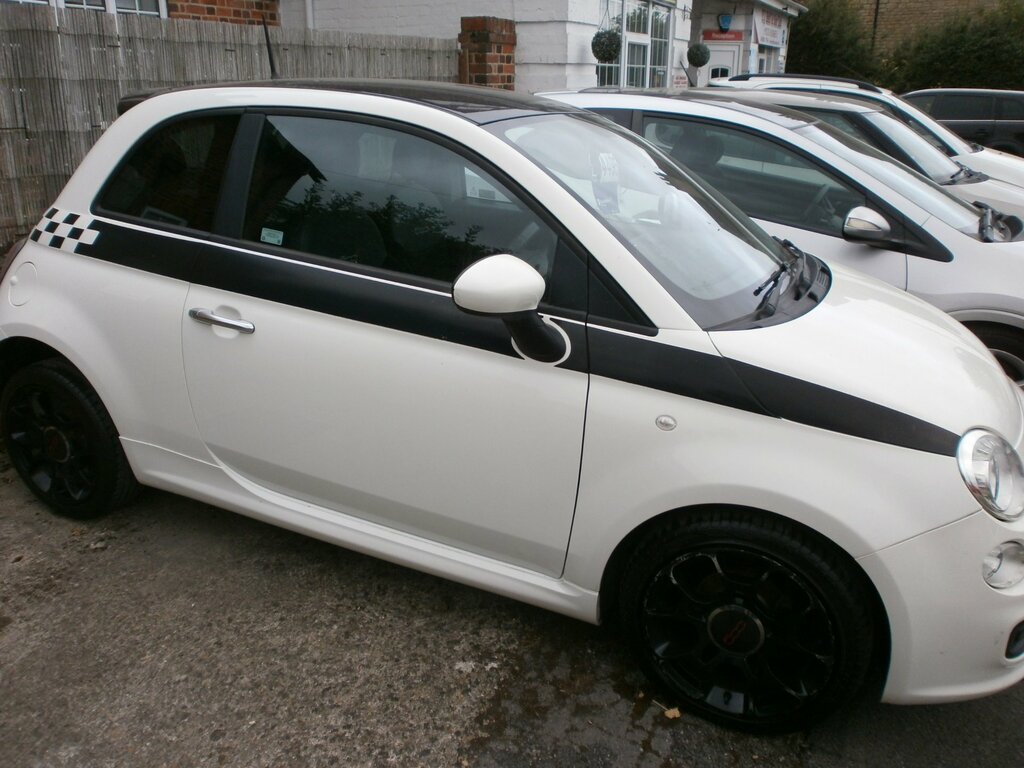Fiat 500 1.2 S VN63XHM White #4