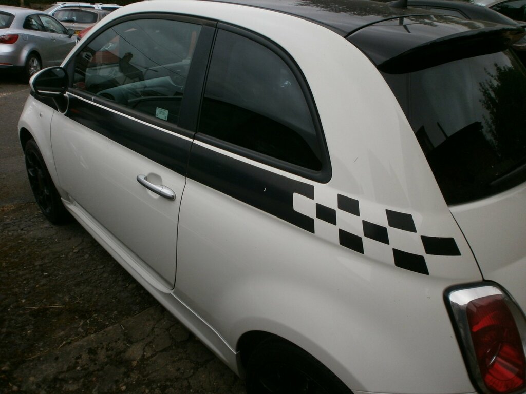 Fiat 500 1.2 S VN63XHM White #3