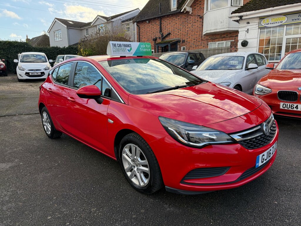 Vauxhall Astra 1.4I Design Hatchback Euro 6 10 Red