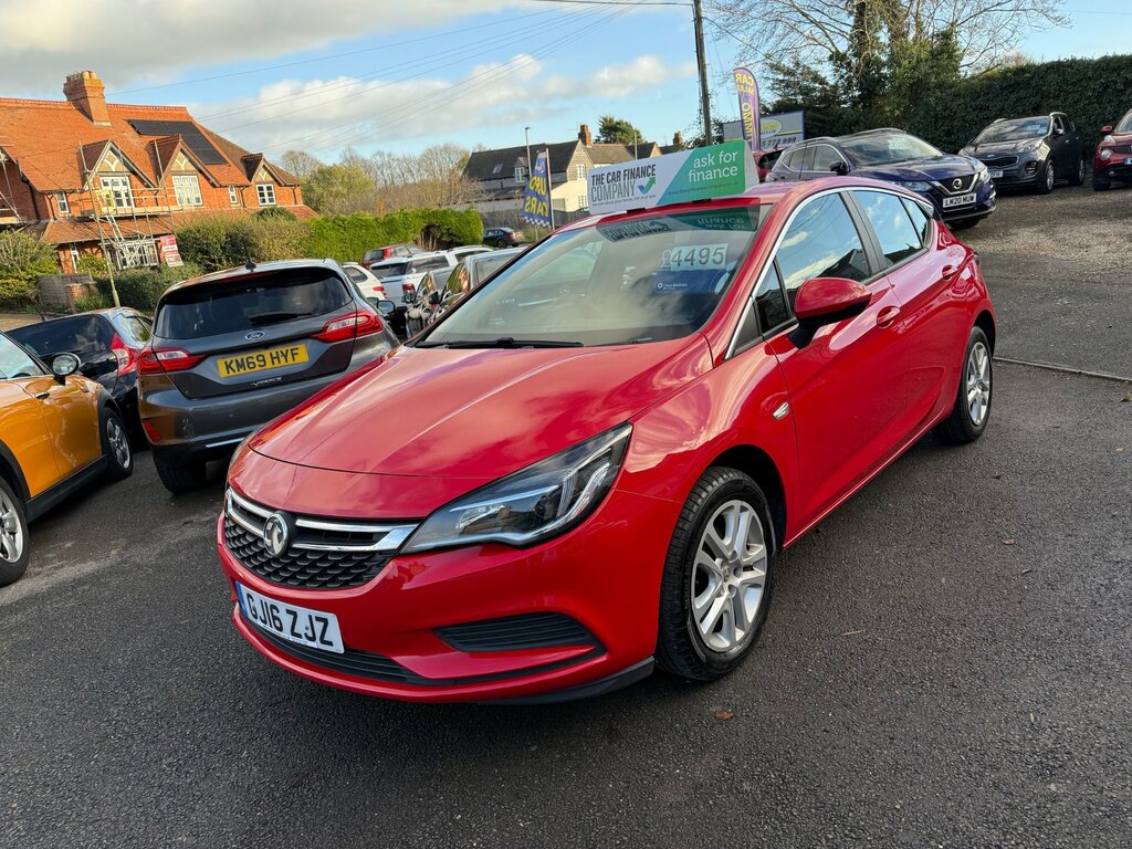 Vauxhall Astra 1.4I Design Hatchback Euro 6 10 GJ16ZJZ Red #3