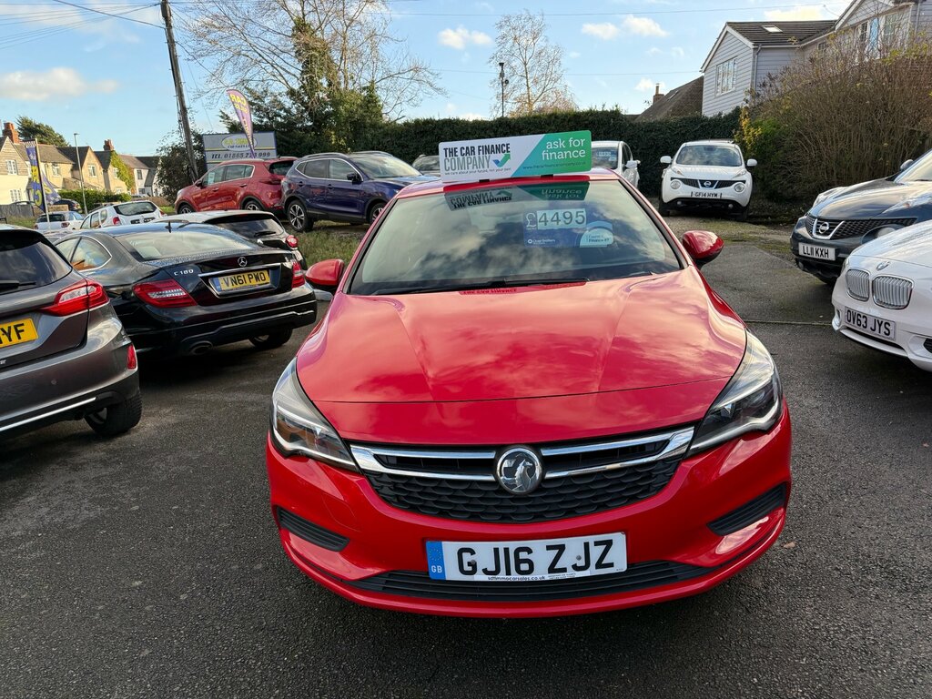 Vauxhall Astra 1.4I Design Hatchback Euro 6 10 GJ16ZJZ Red #2