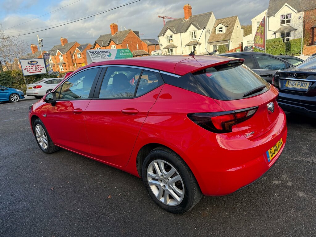 Vauxhall Astra 1.4I Design Hatchback Euro 6 10 GJ16ZJZ Red #4