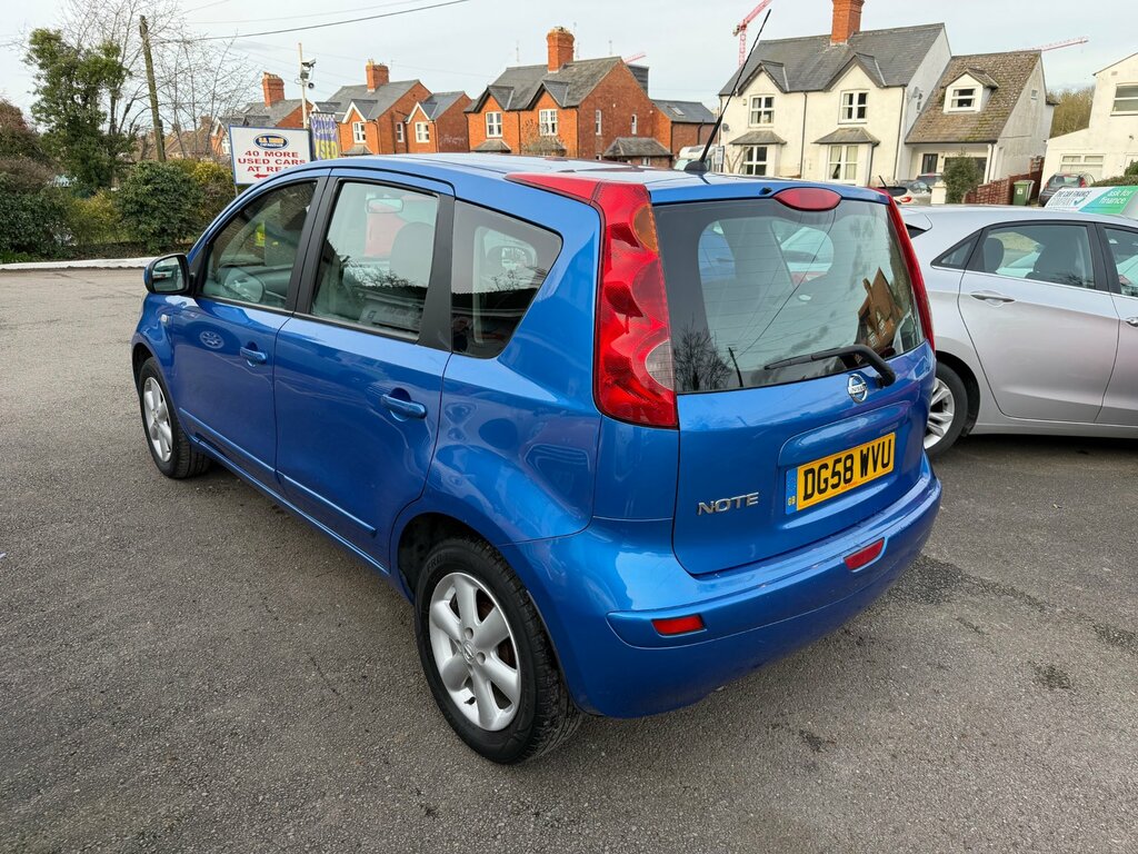 Nissan Note 1.6 16V Acenta Hatchback Euro 4 1 Blue #4