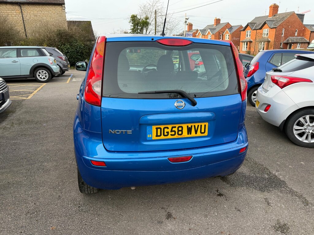 Nissan Note 1.6 16V Acenta Hatchback Euro 4 1 Blue #5