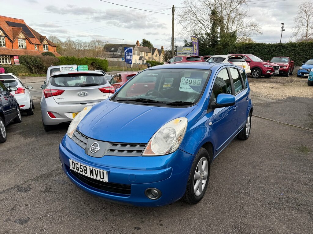 Nissan Note 1.6 16V Acenta Hatchback Euro 4 1 Blue #3