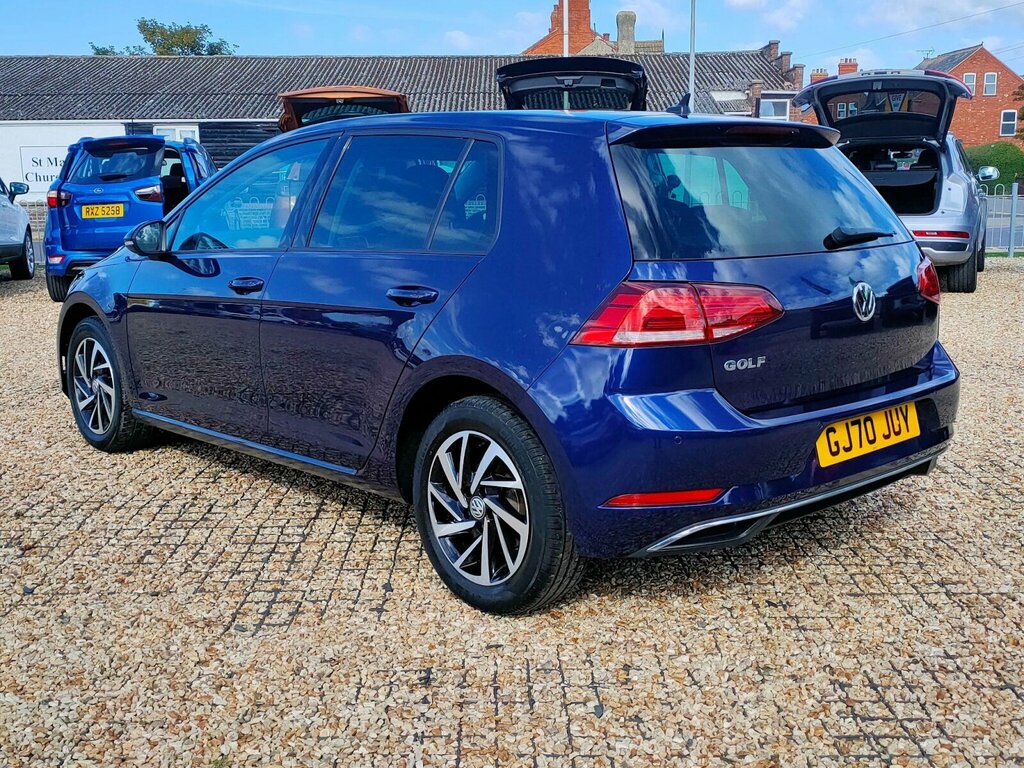 Volkswagen Golf 1.5 Tsi Evo Match Edition Dsg Euro 6 Ss GJ70JUY Blue #4