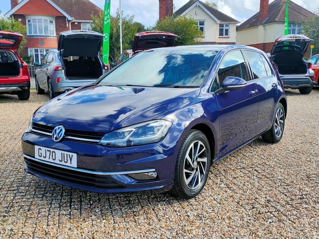 Volkswagen Golf 1.5 Tsi Evo Match Edition Dsg Euro 6 Ss GJ70JUY Blue #2