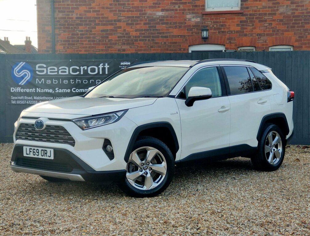 Toyota Rav 4 2.5 Vvt-h Design Cvt 4Wd Euro 6 Ss White