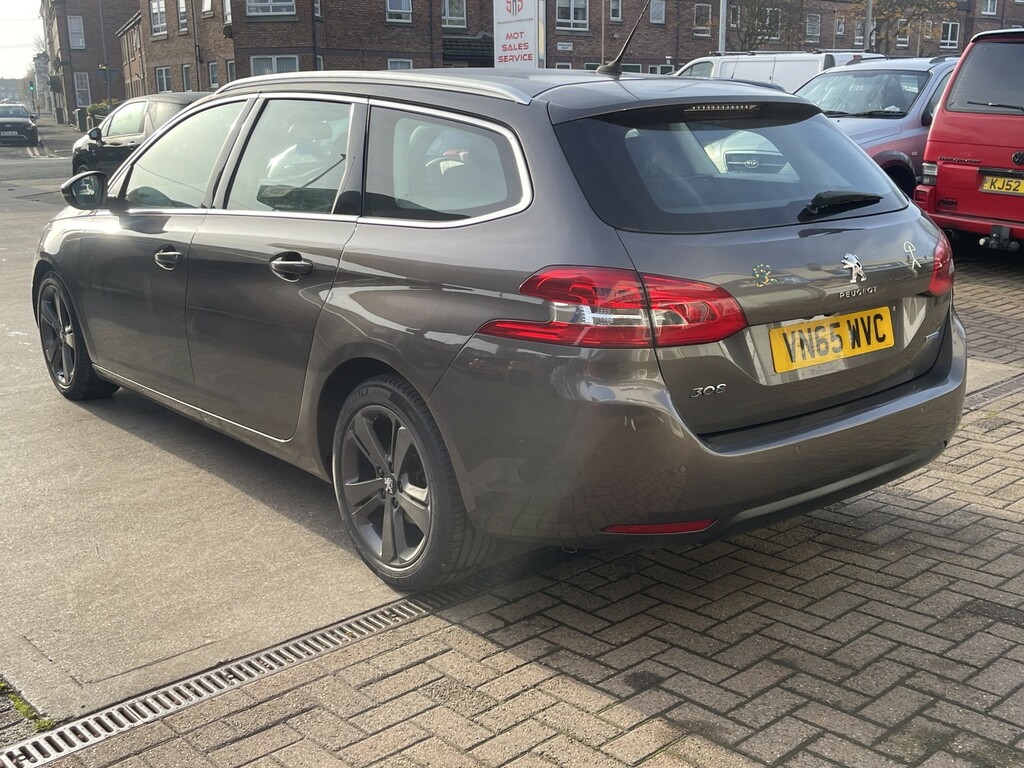 Peugeot 308 SW Estate 2.0 Bluehdi Allure 201565 Grey #5