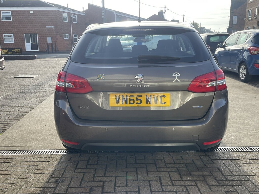 Peugeot 308 SW Estate 2.0 Bluehdi Allure 201565 Grey #6