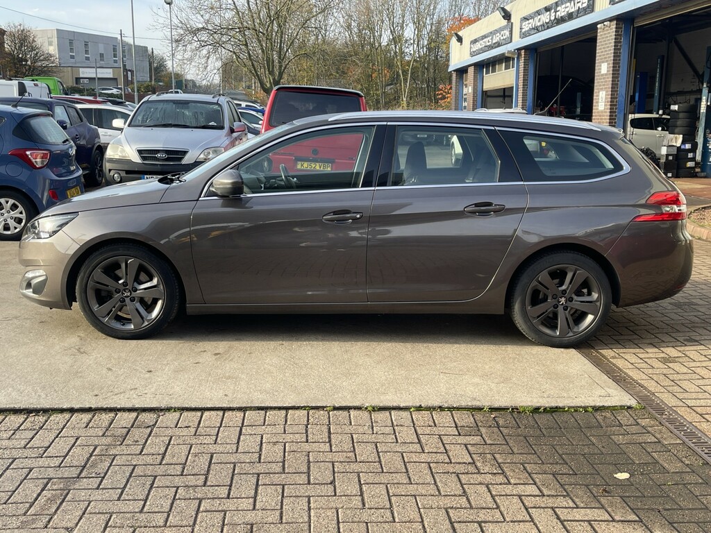 Peugeot 308 SW Estate 2.0 Bluehdi Allure 201565 Grey #4