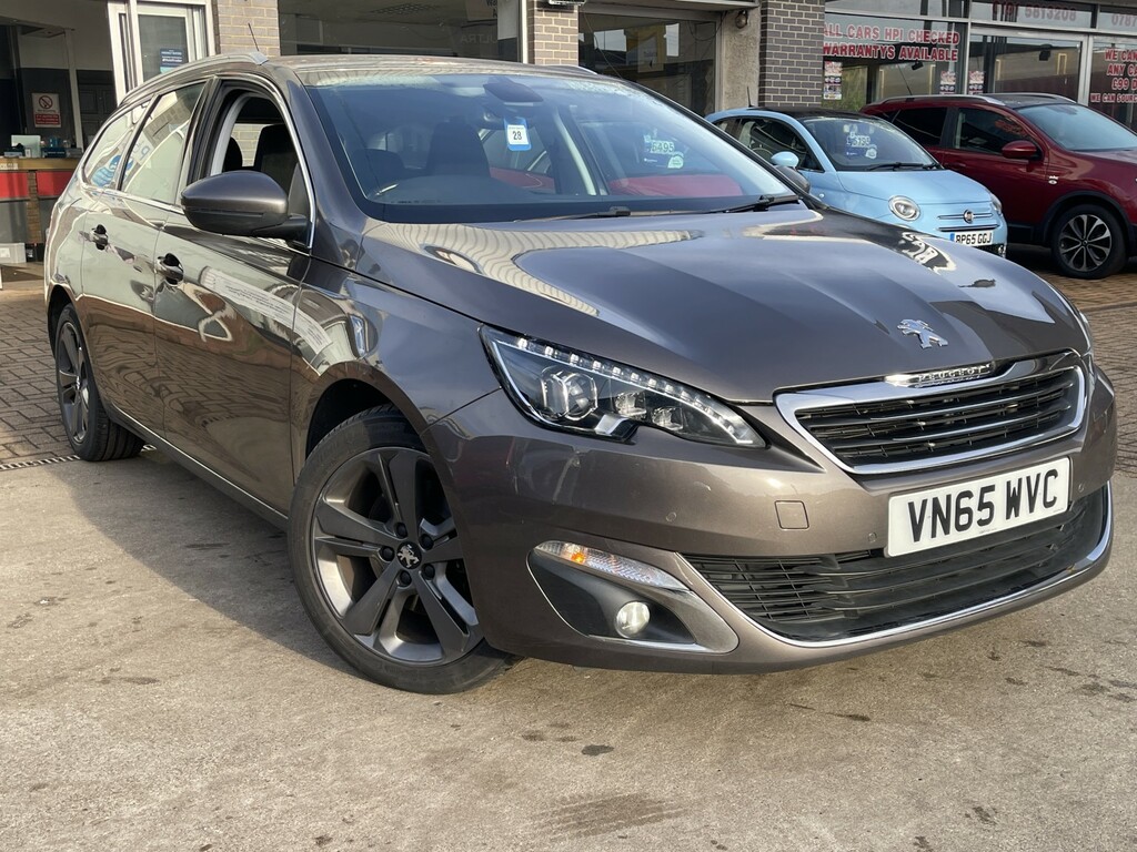 Peugeot 308 SW Estate 2.0 Bluehdi Allure 201565 Grey