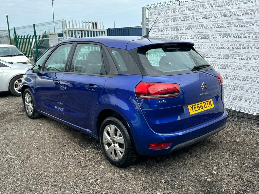 Citroen C4 Picasso 1.6 Bluehdi Touch Edition 201666 YE66DTN Blue #5