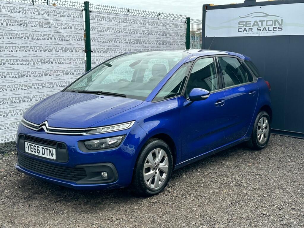Citroen C4 Picasso 1.6 Bluehdi Touch Edition 201666 YE66DTN Blue #3
