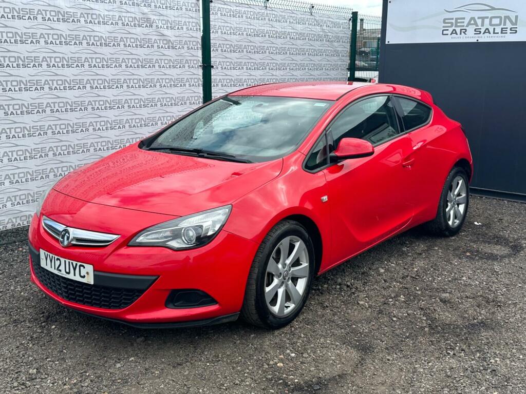 Vauxhall Astra GTC 1.6 T 16V Sport 201212 YY12UYC Red #4